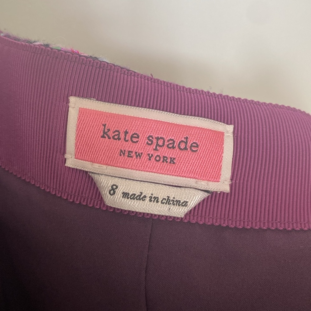 Kate Spade Plaid Tweed Skirt - Picture 6 of 6